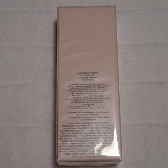 Jimmy Choo Seduction Collection Matte Lip Colour in the shade 013 Red Attraction - Picture 5 of 6